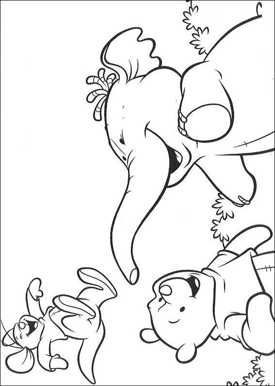 Plansa de colorat cu Winnie de Pooh 66 64